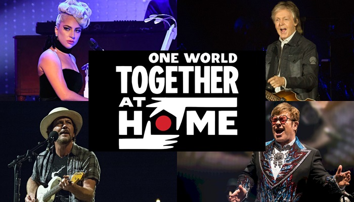 One World Together at Home traz músicos e artistas para um concerto contra a pandemia do Coronavírus
