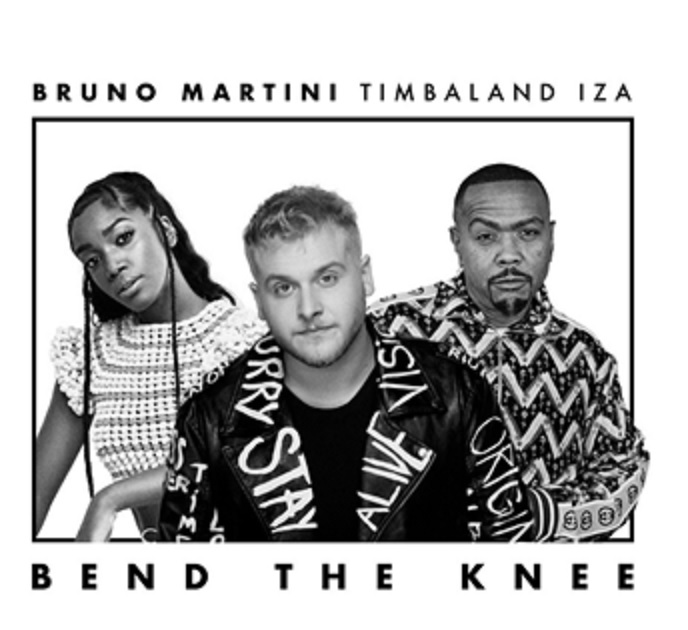 Bruno Martini convida IZA e Timbaland para “Bend The Knee”