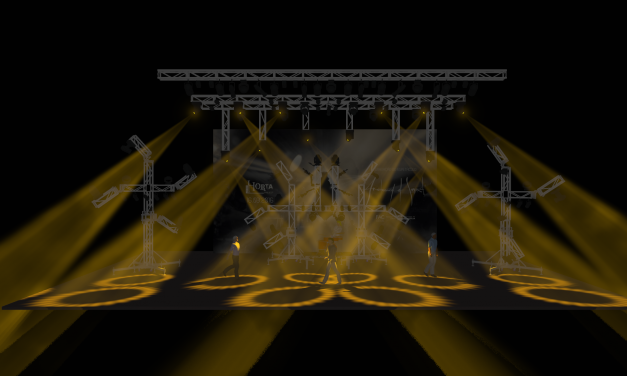 Iluminação Cênica ministrada gratuitamente no curso LUZ EM MOVIMENTO