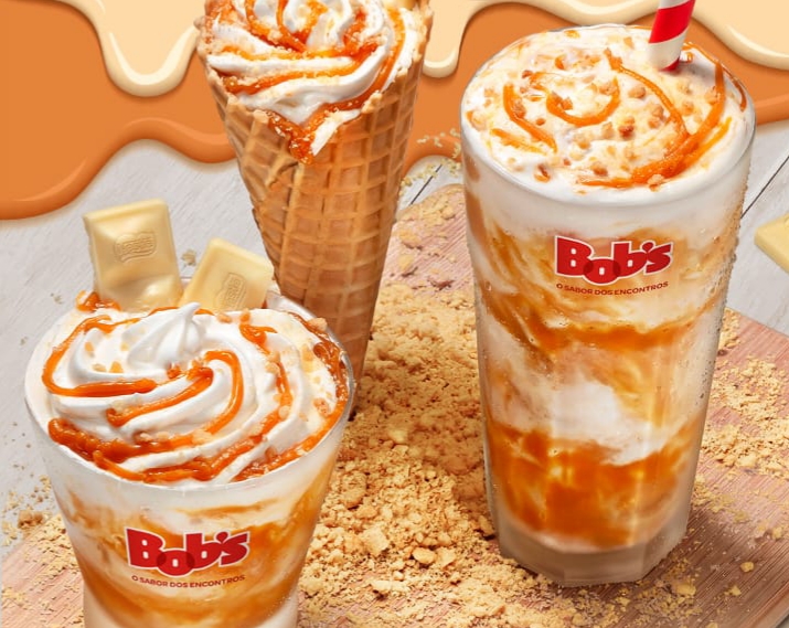 Bob’s se une a Doce de Leite Moça e Galak e cria uma deliciosa novidade