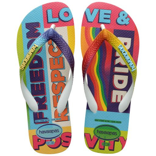 Havaianas comemora, no mês do Orgulho LGBTQ um ano da linha Pride