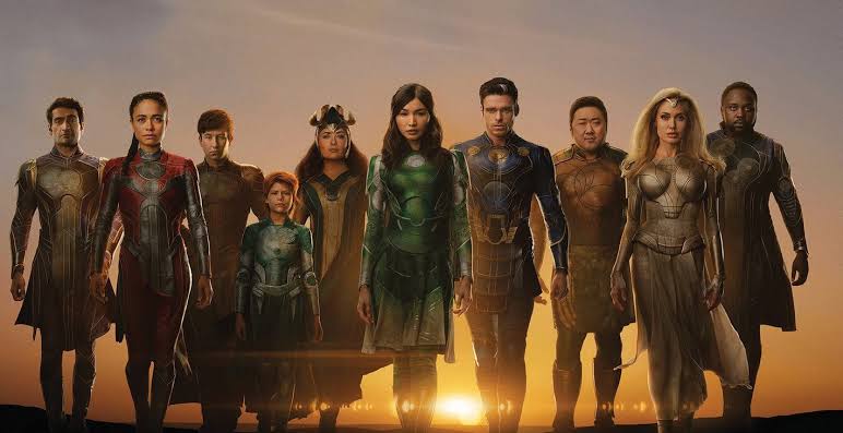 Eternos lançamento da Marvel chega aos cinemas nesta quinta-feira
