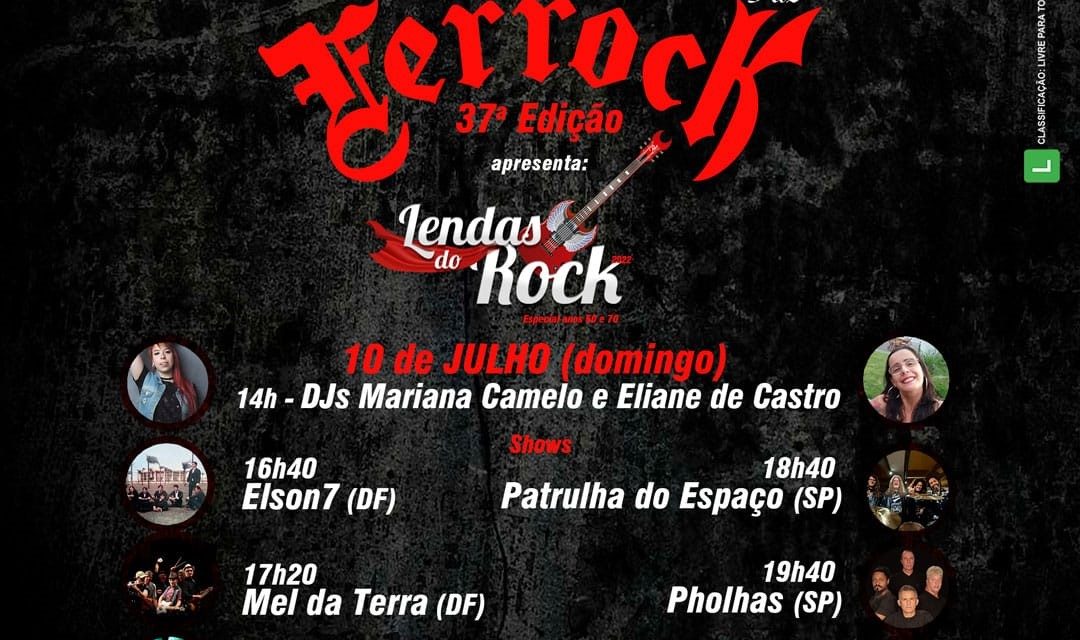 Ferrock recebe seis bandas locais e nacionais neste domingo (10)