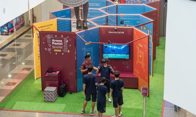 Arena Panini chega ao Brasília Shopping para celebrar o mês das crianças