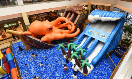 Férias submarinas garantem diversão no JK Shopping