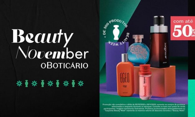 Beauty Week: com mais de 500 itens com até 50% off, a maior promoção do ano acaba de chegar ao Boticário 