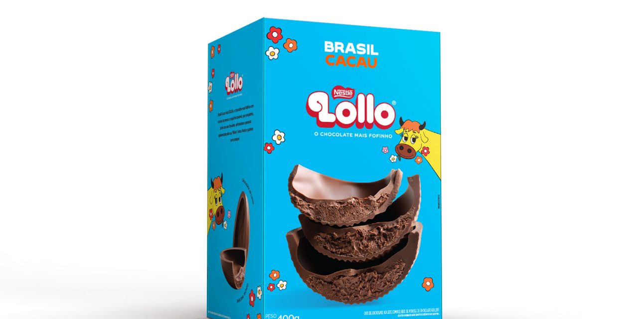 Brasil Cacau e Nestlé surpreendem com Ovos de Páscoa Lollo e Prestígio