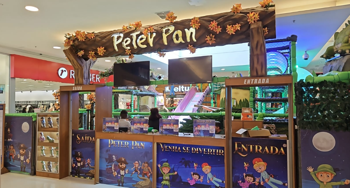 <strong>Magia e diversão com Peter Pan no Boulevard Shopping Brasília</strong>