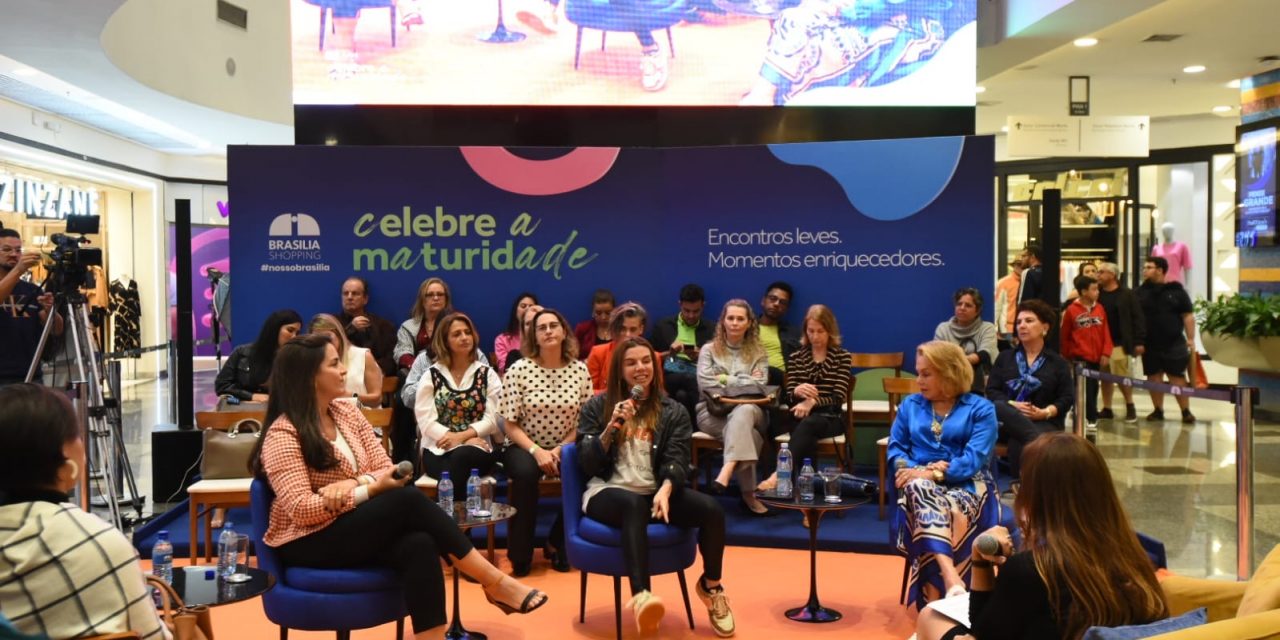 <strong>Jornada da mulher 50+ é destaque no Happy Aging, evento promovido pelo Brasília Shopping</strong>