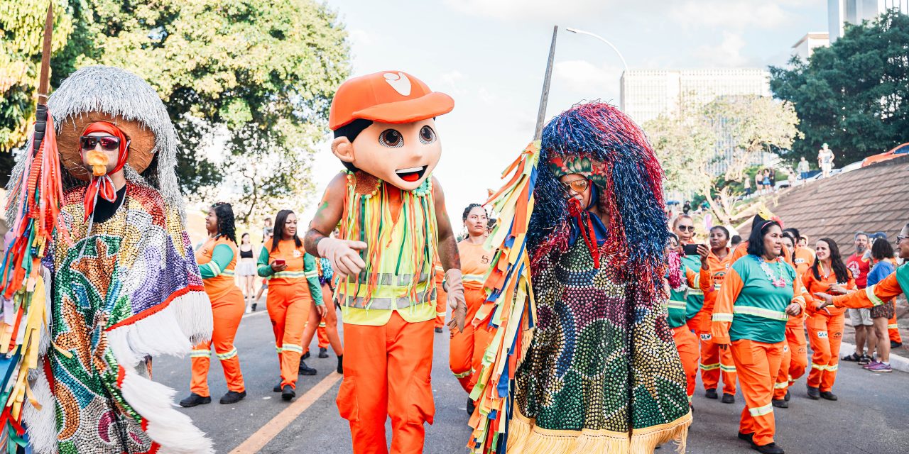 Vassourinhas de Brasília 2025 O frevo invade o Setor Carnavalesco Sul