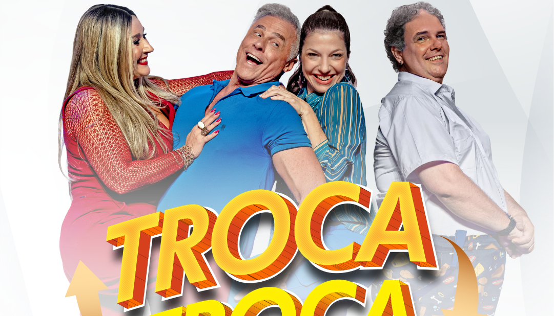 Comédia Troca-Troca chega a Brasília com Oscar Magrini e elenco estrelado