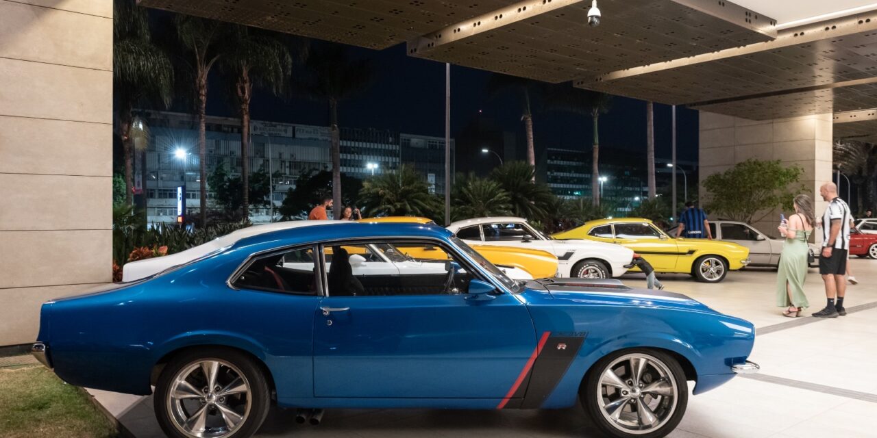 <strong>Paixão por carros une gerações em evento gratuito no Pátio Brasil</strong>