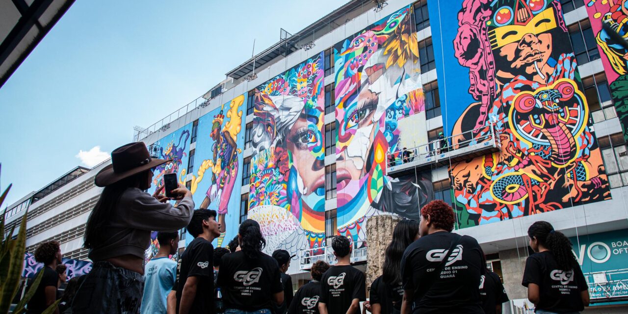 Festival Vulica estreia no Brasil com edição histórica e inscreve Brasília no mapa mundial da arte urbana