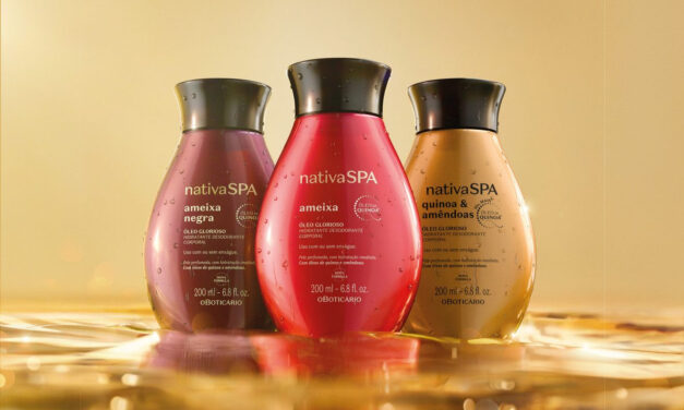 Com nova fórmula, Óleos Gloriosos de Nativa SPA reforçam a alta performance das fragrâncias e mantêm a pele perfumada até depois do banho