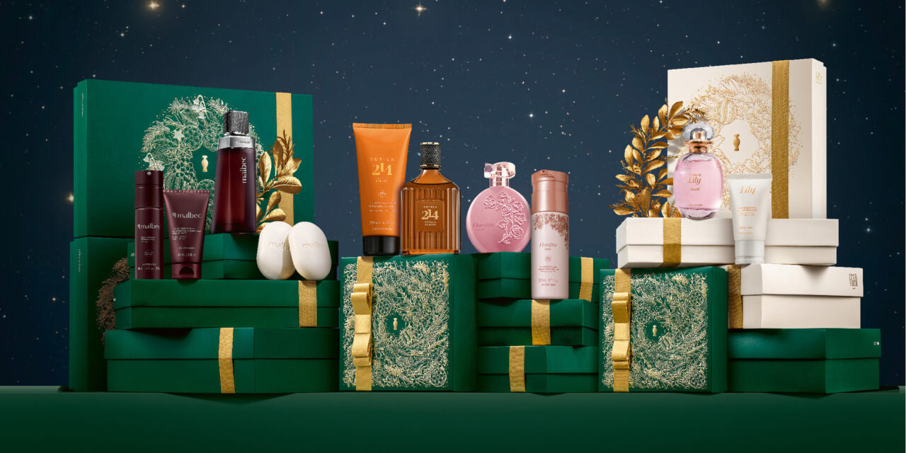 O Boticário lança 60 kits e combos especiais para presentear neste natal