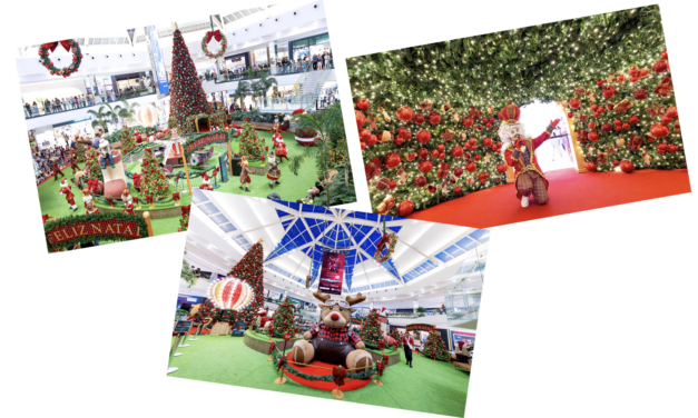 NATAL NAS ALTURAS, LUZES, ENCANTO E EMOÇÃO NO PARKSHOPPING