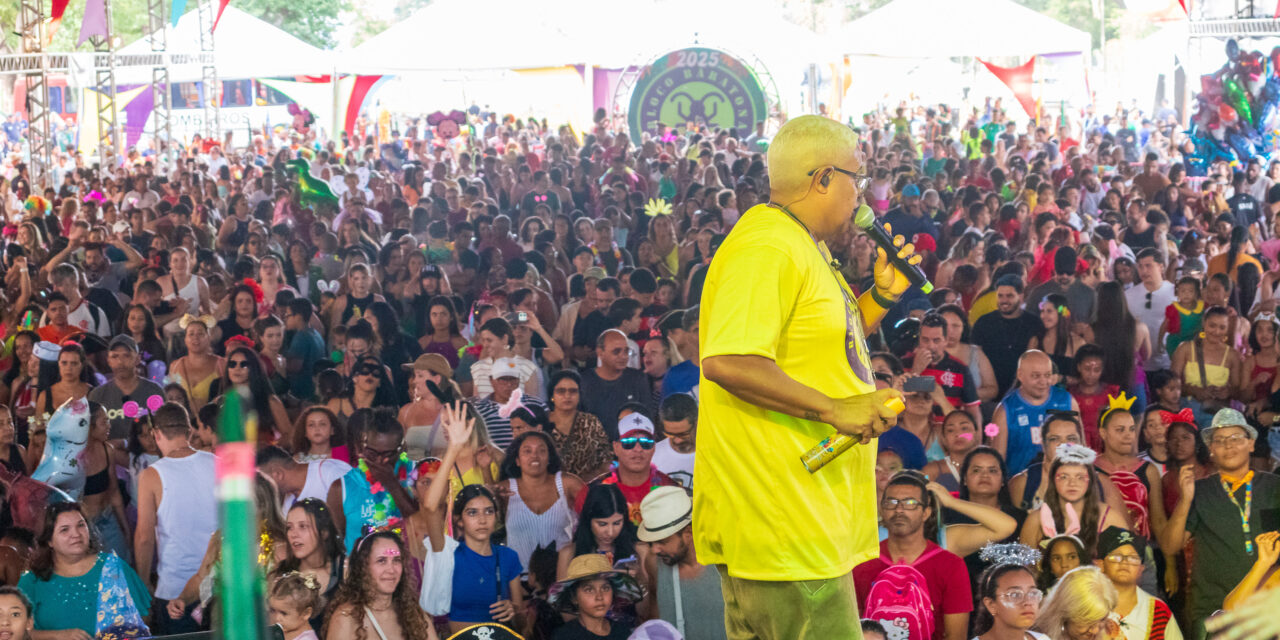 Baratona volta ao Parque da Cidade no DF Folia 2026 e reafirma o bloco da família e da amizade
