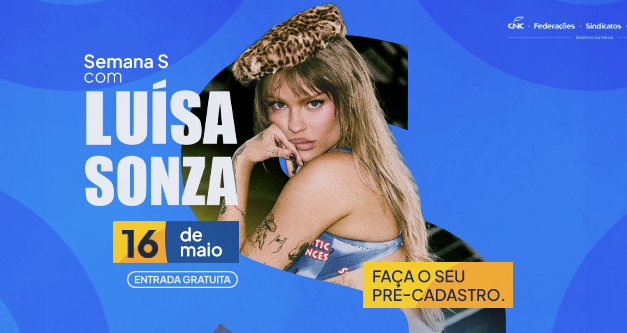 Semana S no Distrito Federal traz Luísa sonza ao Taguaparque com entrada gratuita