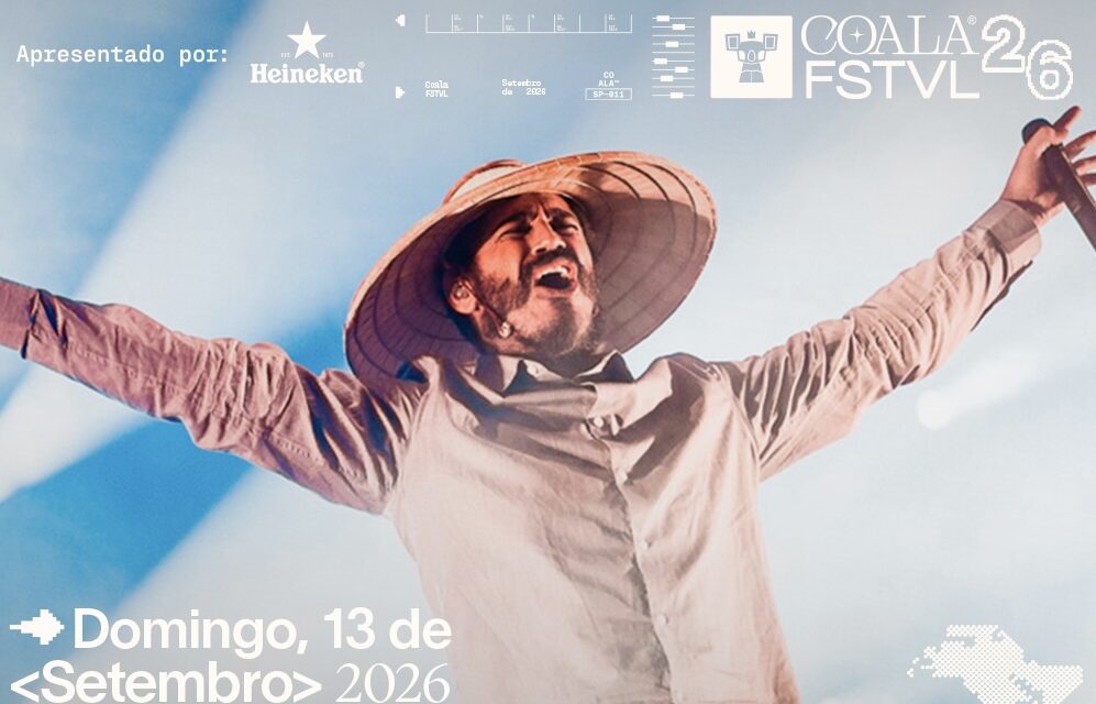 Coala Festival 2026 anuncia show especial de Criolo em comemoração aos 15 anos de “Nó na Orelha”