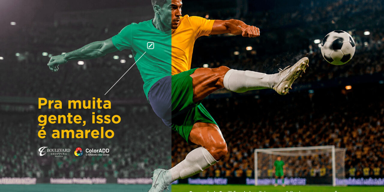 Boulevard Shopping Brasília promove oficina inclusiva inspirada na Copa com o alfabeto das cores ColorADD
