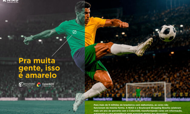 Boulevard Shopping Brasília promove oficina inclusiva inspirada na Copa com o alfabeto das cores ColorADD