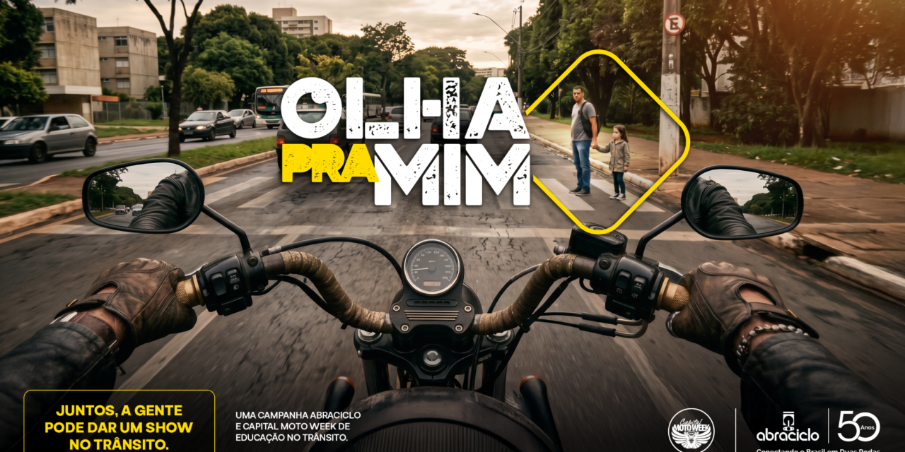 Capital Moto Week e Abraciclo levam campanha de segurança viária para dentro e fora da Cidade da Moto
