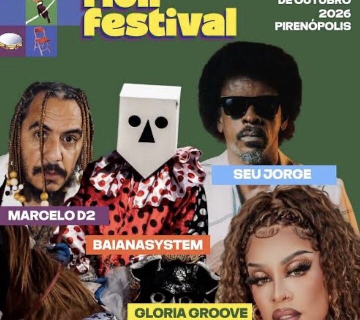 Fluir Festival anuncia line-up completo para primeira edição em Pirenópolis
